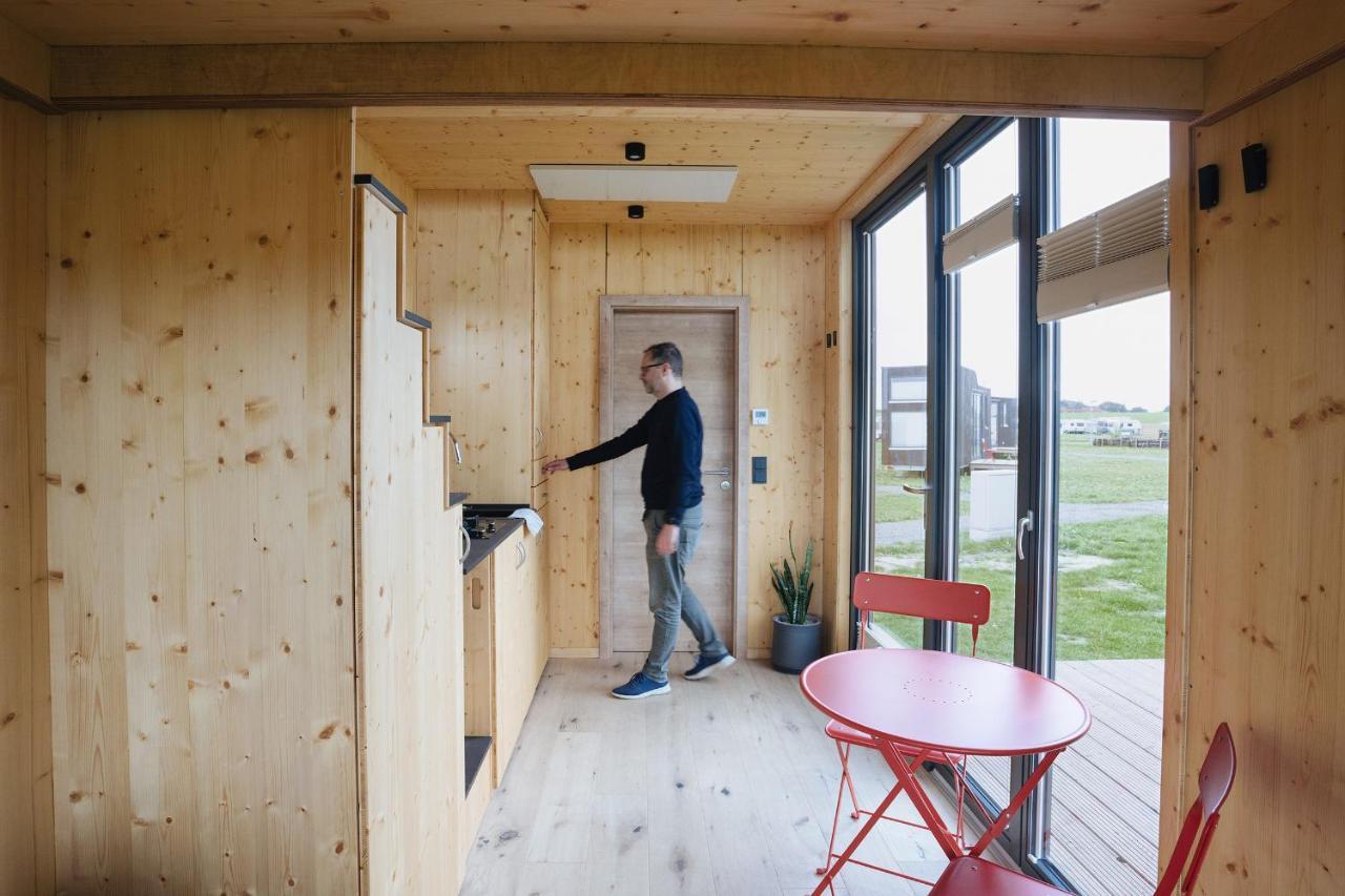 Tiny House Nature 12 Innenlage - Green Tiny Village Harlesiel Carolinensiel Luaran gambar