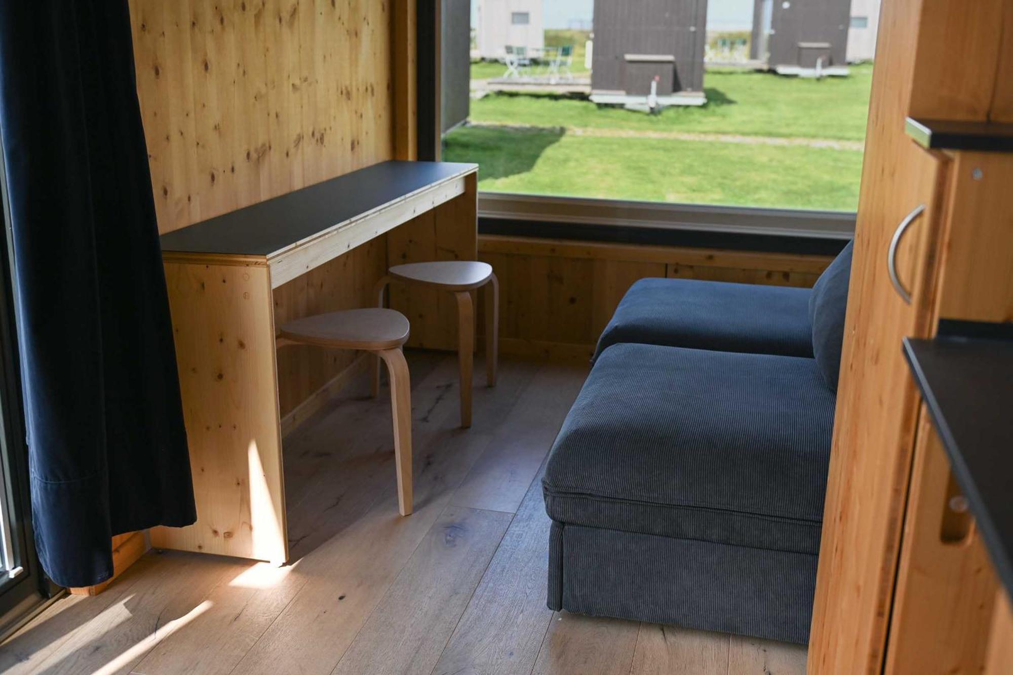 Tiny House Nature 12 Innenlage - Green Tiny Village Harlesiel Carolinensiel Luaran gambar